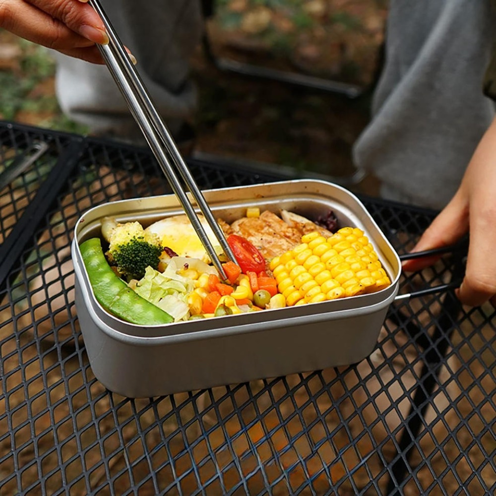 Camping Cooking Sets - Vaisselle ultralégère pour le camping, boîte