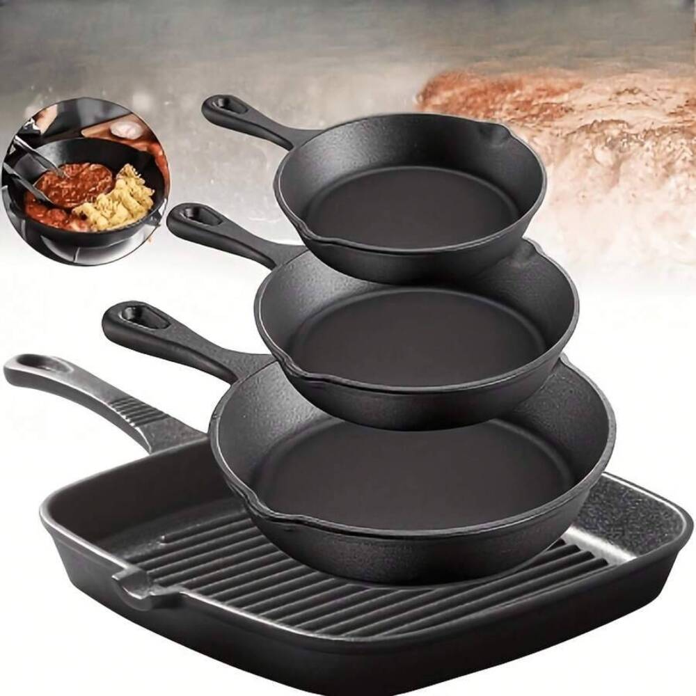 Camping Cooking Set Large - Ensemble de 4 ustensiles de cuisine