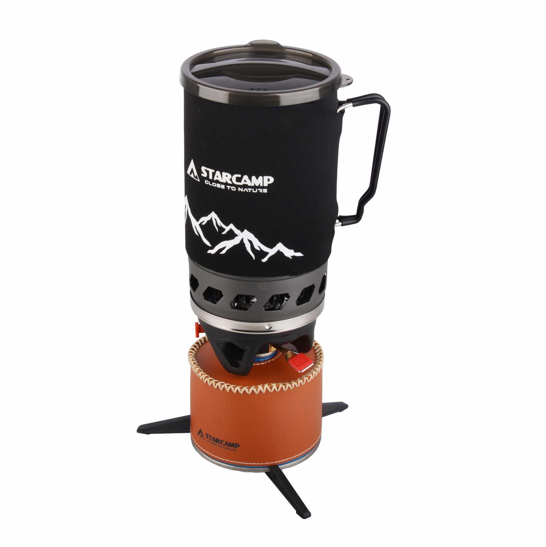 Camping Cooking No Gas - STARCAMP 1400 ml cuiseur à Jet