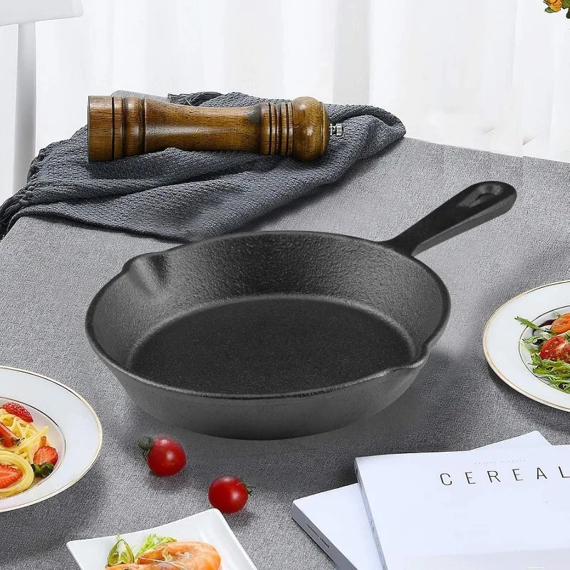 Skillet Cast Iron Camp - Poêle à frire d'intérieur et d'extérieur