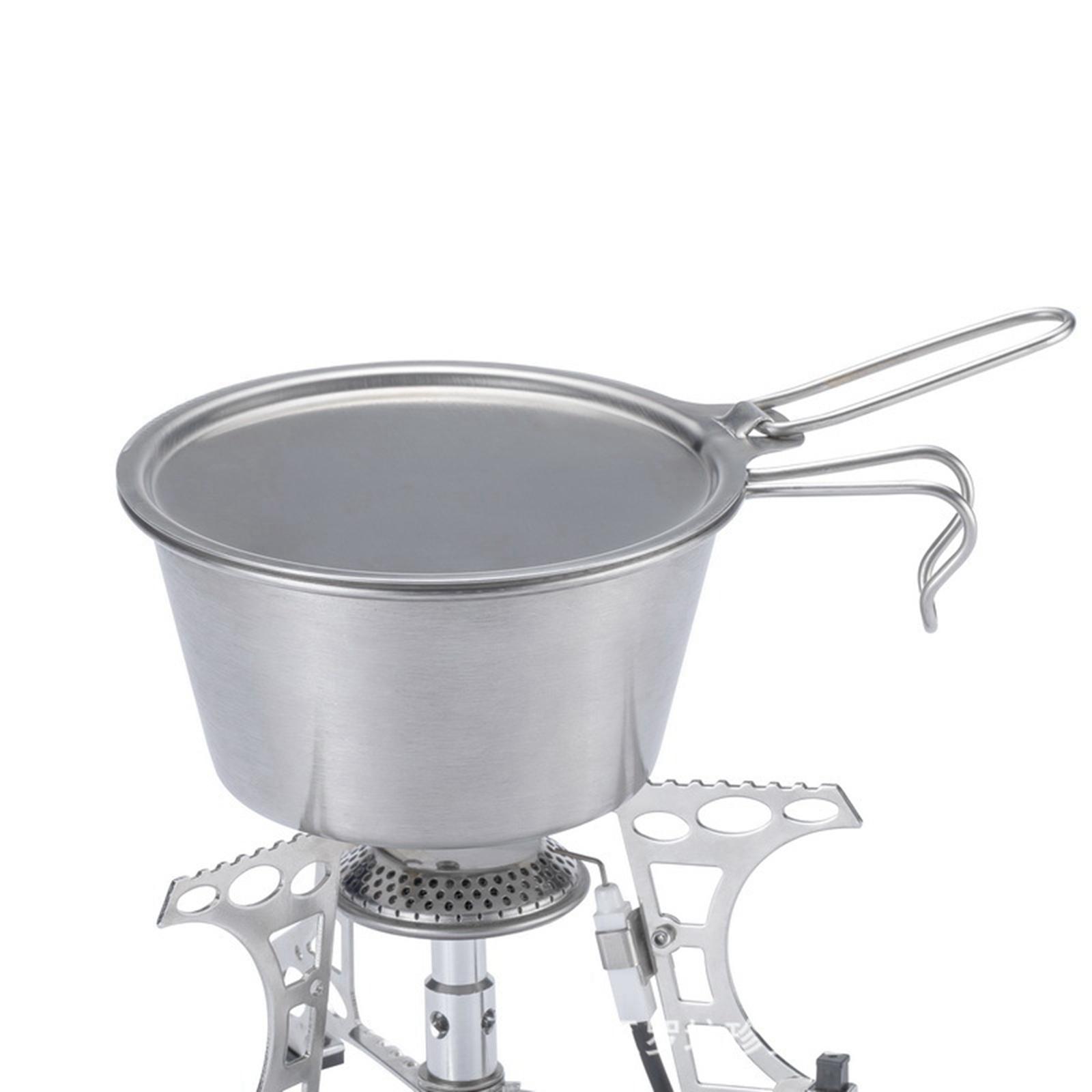 Camping Cooking Pot With Lid - Couvercle de casserole de Camping léger,