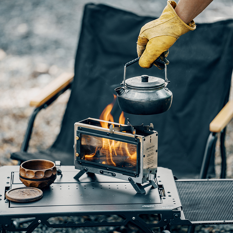 Camping Cooking Wood Stove - Poêle à bois portable Goout Springhill,