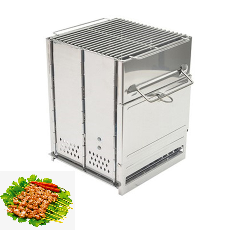 Camping Cooking Wood Stove - Réchaud à bois démontable et portable