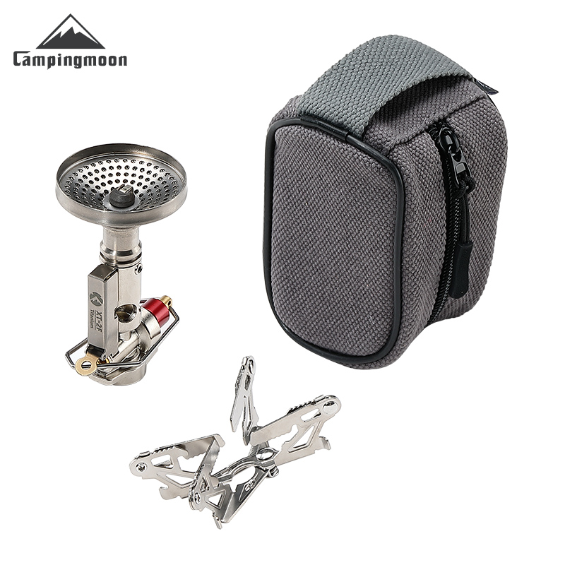 Camping Cooking Gazebo - Réchaud à gaz portable CAMPINGMOON XT-2F
