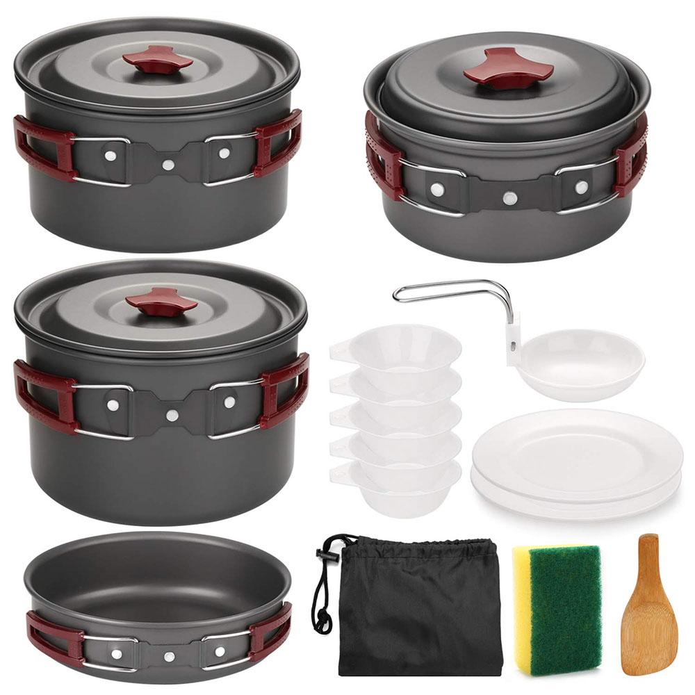 Camping Cooking Hardware - Kit de batterie de cuisine de