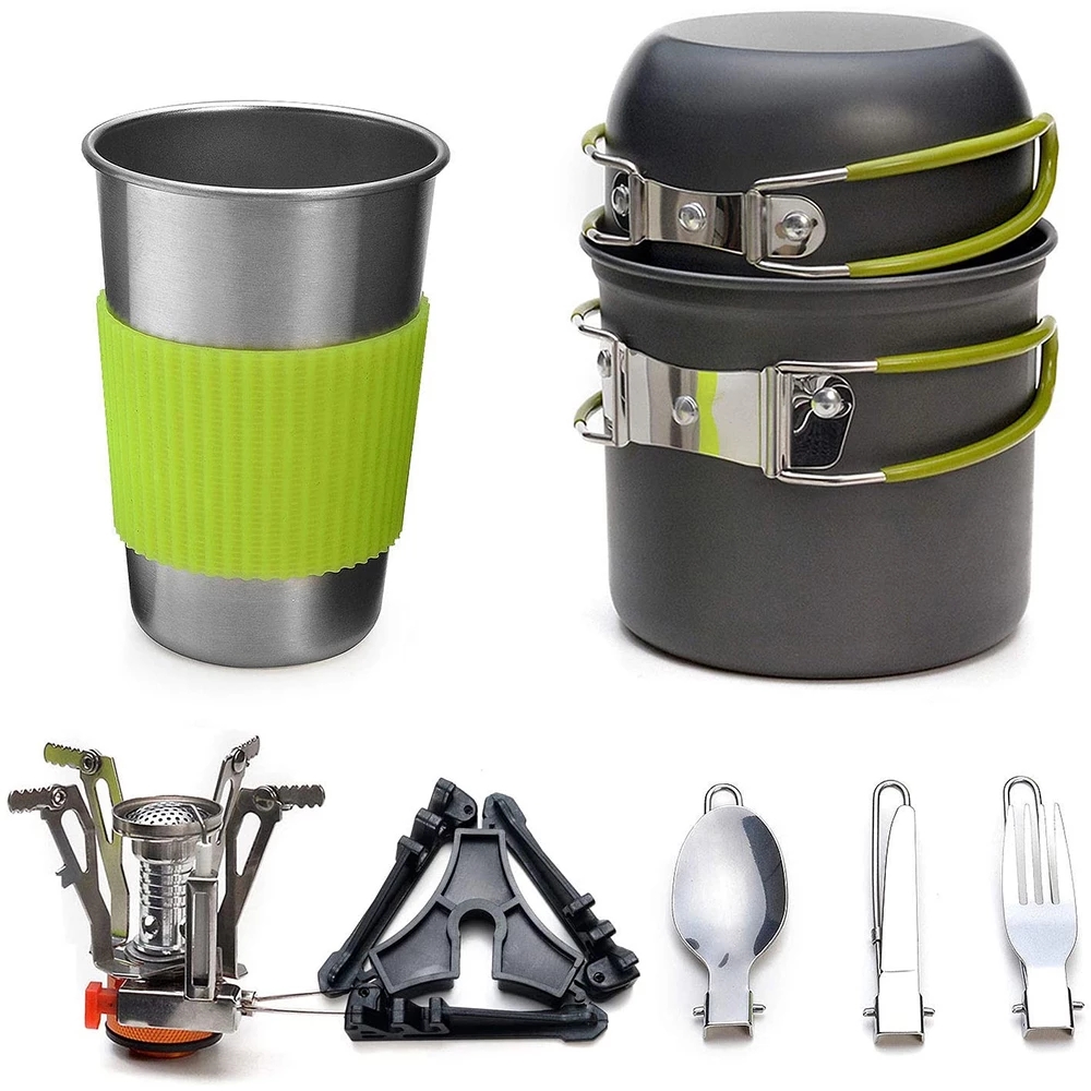 Camping Cooking Hardware - Kit d'ustensiles de cuisine de Camping