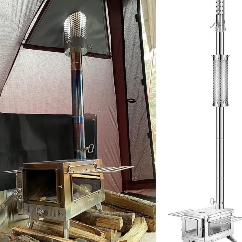 Tuyau de poêle de Camping en a - Camping Cooking Wood Stove avis et prix