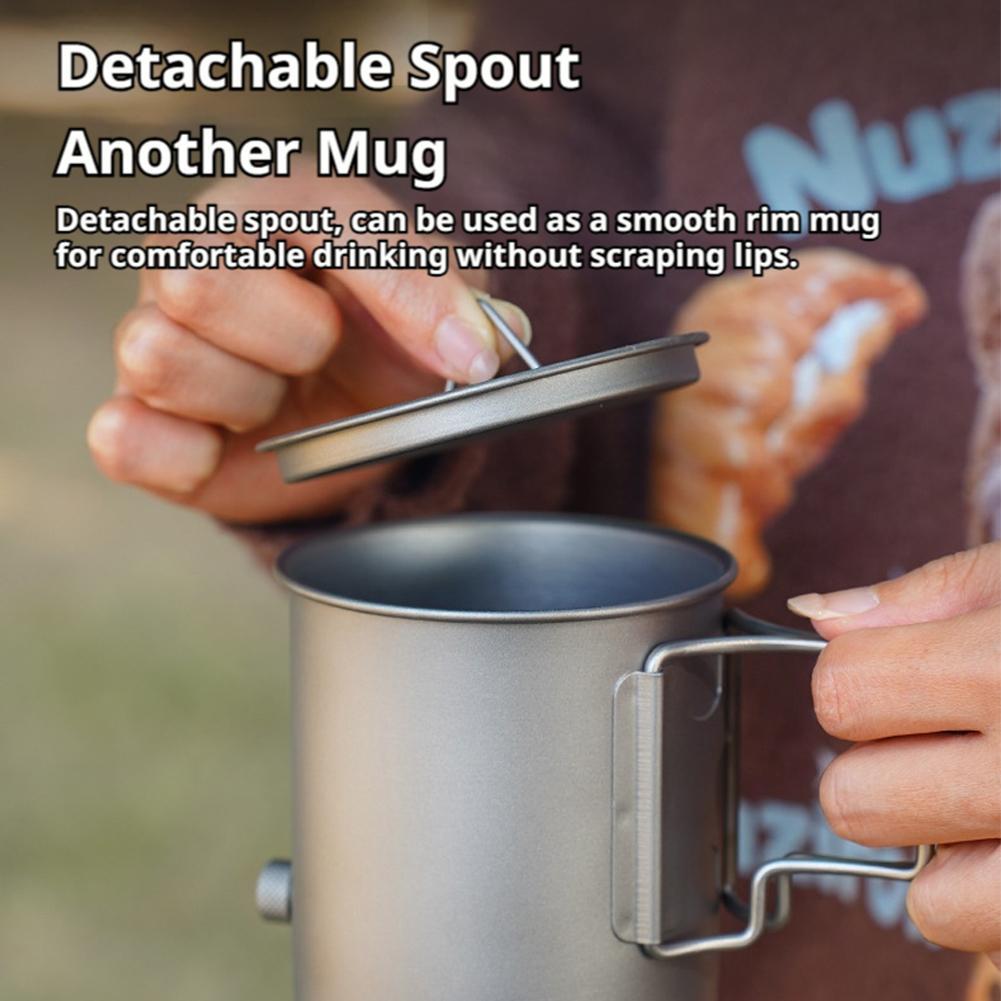 Cafetière légère en titane de  - Camping Cooking Set Lightweight avis et prix