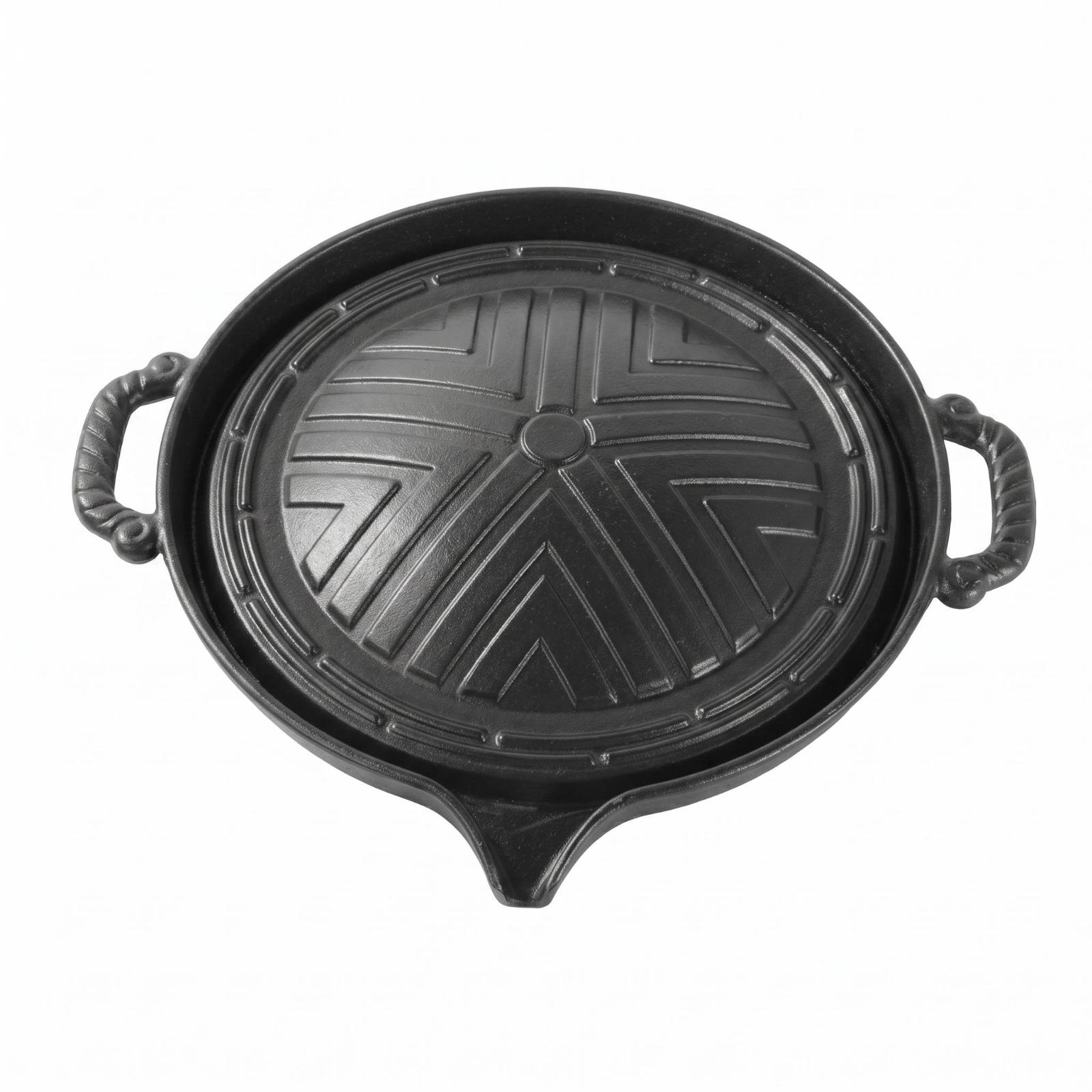 Poêle ovale en fonte pour barb - Skillet Cast Iron Camp avis et prix