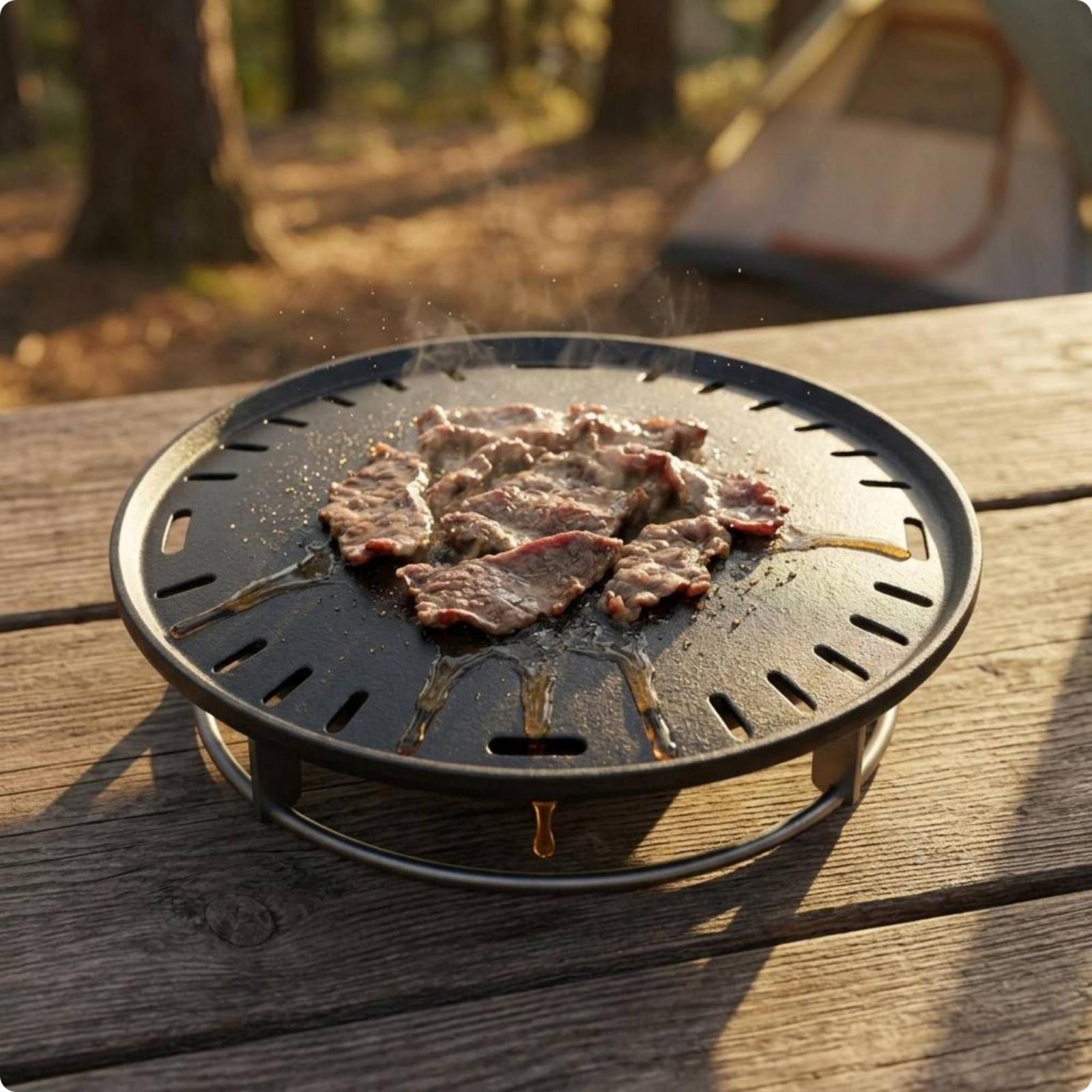 Poêle ovale en fonte pour barb - Skillet Cast Iron Camp avis et prix