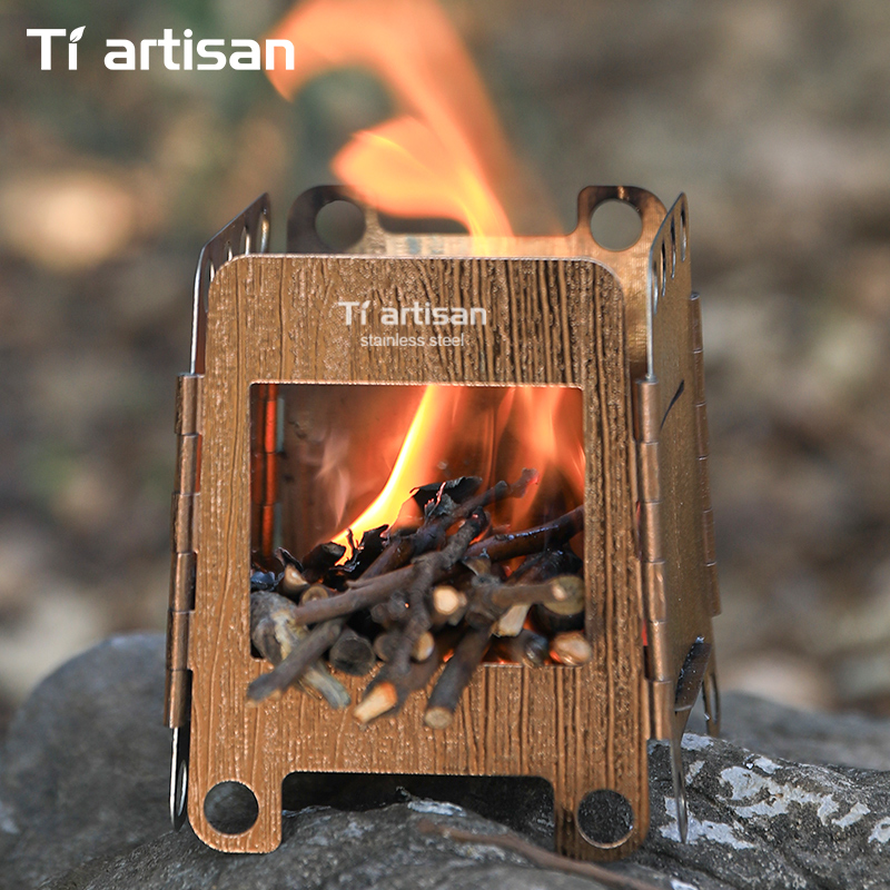 Réchaud de camping Tiartisan e - Camping Cooking Wood Stove avis et prix