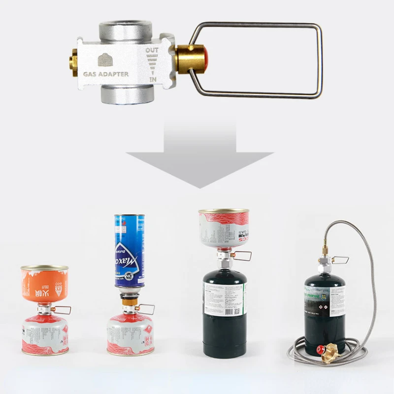 Adaptateur de recharge de gaz  - Camping Cooking Gazebo avis et prix