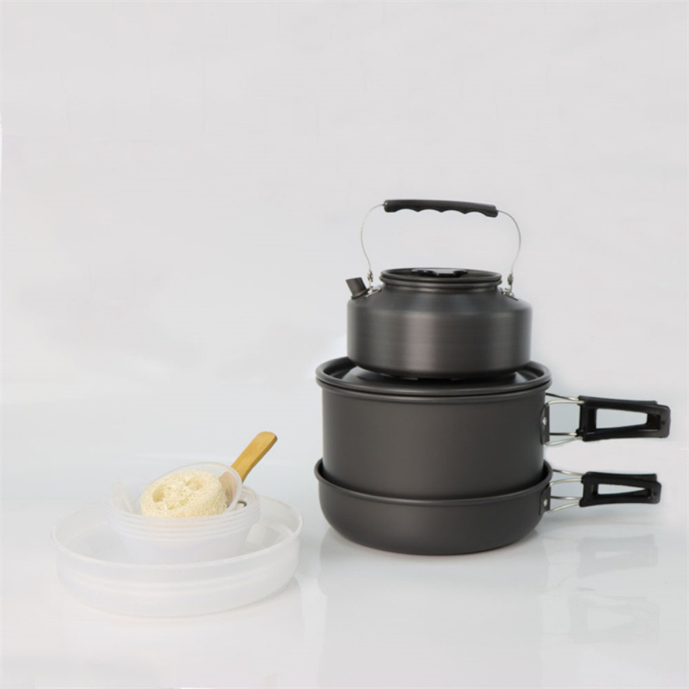 Ensemble de cuisine de camping - Camping Cooking Set Large avis et prix