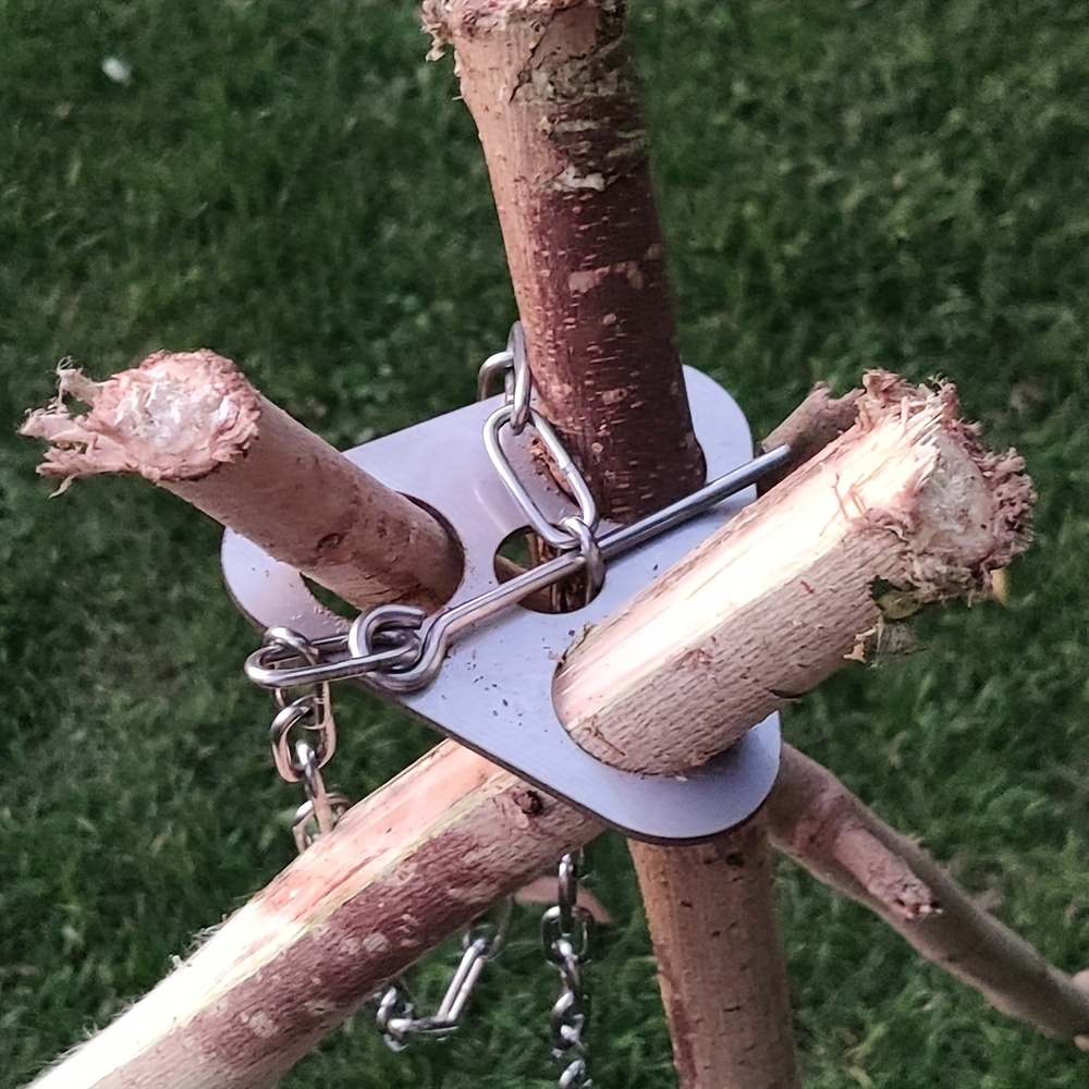 Trépied de Barbecue extérieur  - Camping Hanging Cooking Pot avis et prix