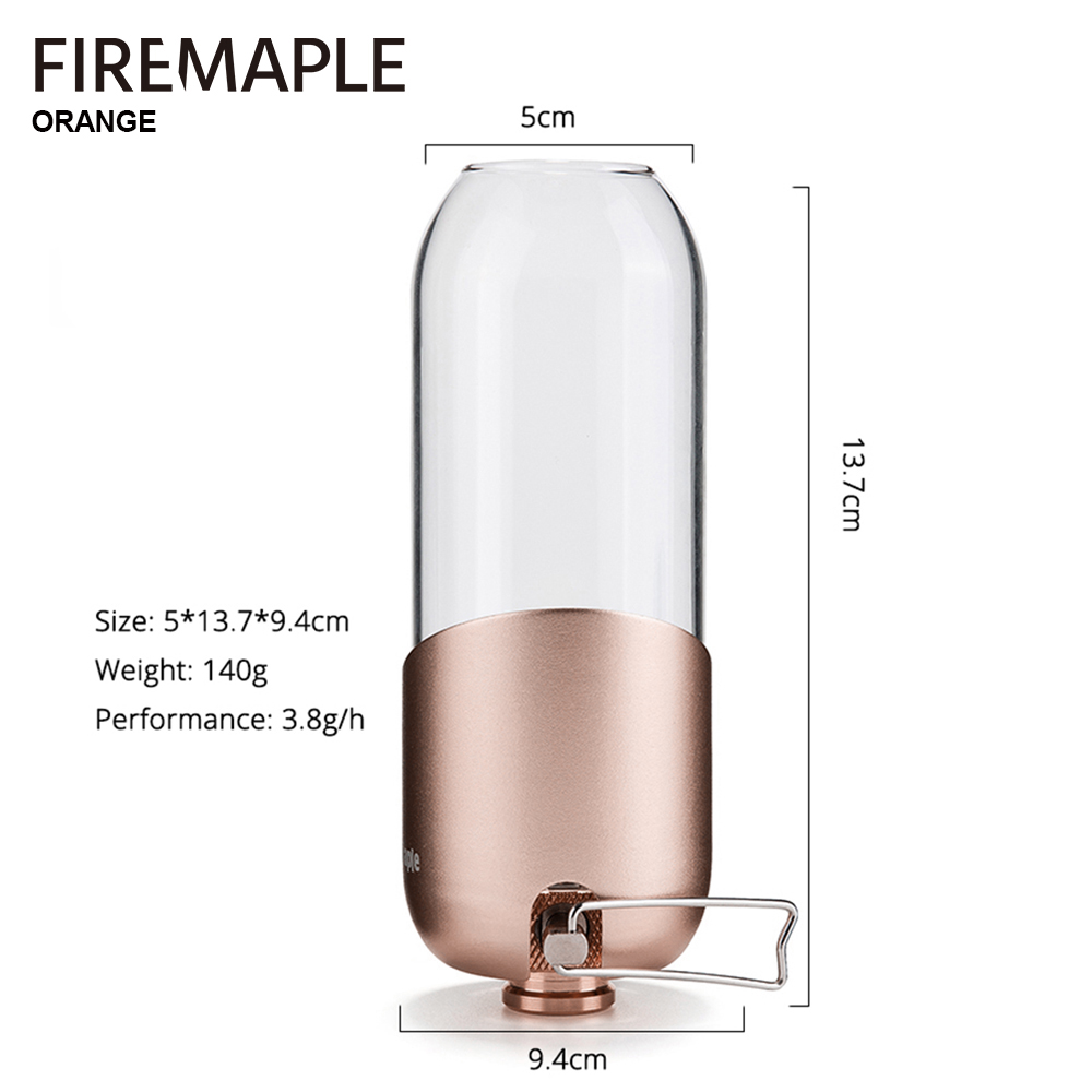 Lanterne à gaz orange en érabl - Camping Cooking Gazebo avis et prix