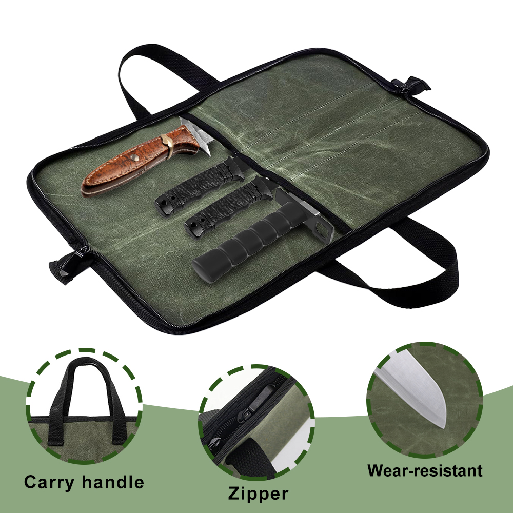Sac de rangement pour couteaux - Camping Cooking Roll avis et prix