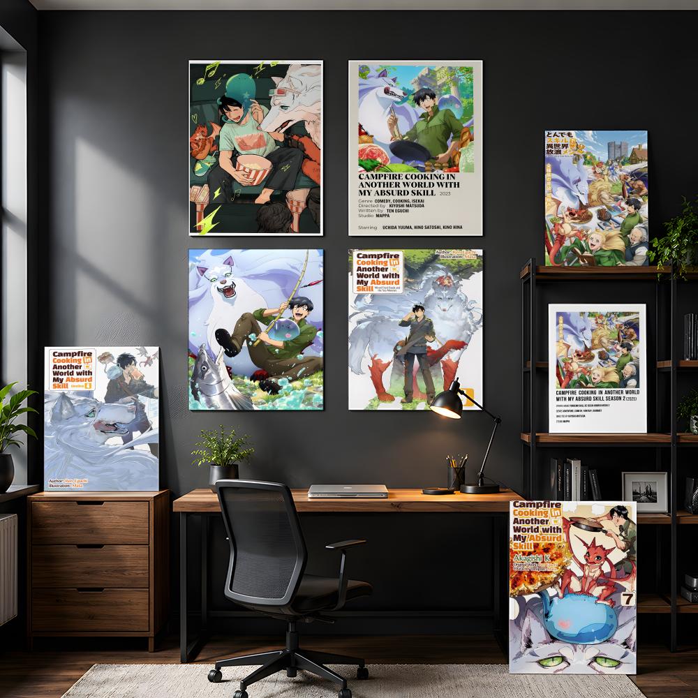 Poster « Campfire Cooking in A - Campfire Cooking In Another World With My Absurd Skill avis et prix