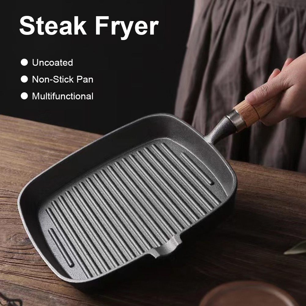Poêle en fer non revêtue antia - Skillet Cast Iron Camp avis et prix