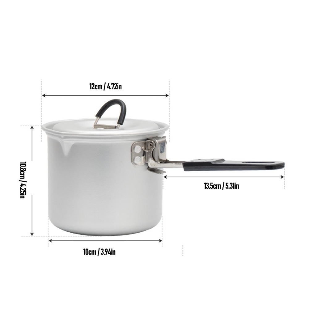 Marmite de camping, marmite po - Camping Cooking Pot With Lid avis et prix