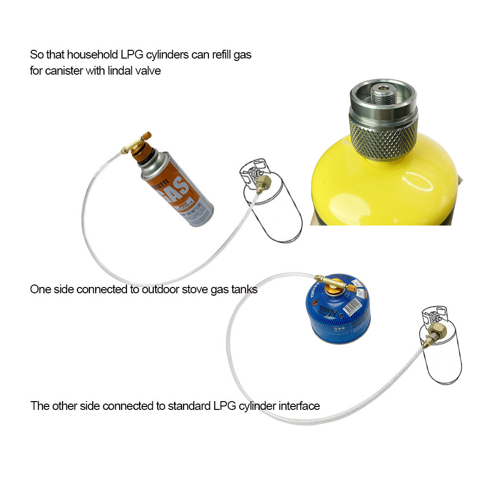 Adaptateur de recharge de gaz  - Camping Cooking Jet avis et prix