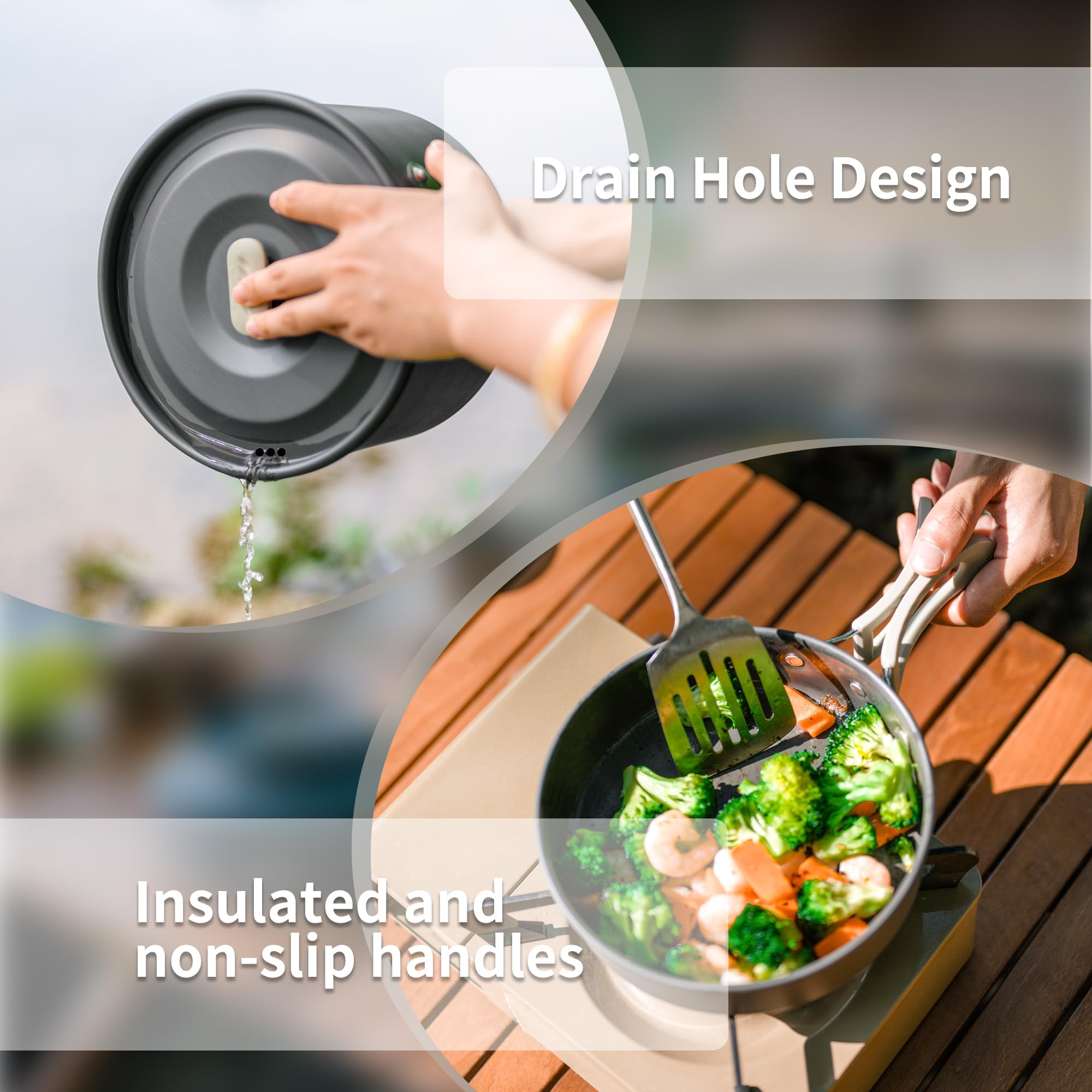Naturehike – batterie de cuisi - Camping Cooking Set Large avis et prix