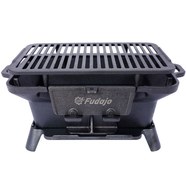 Grill au charbon de bois porta - Skillet Cast Iron Camp avis et prix