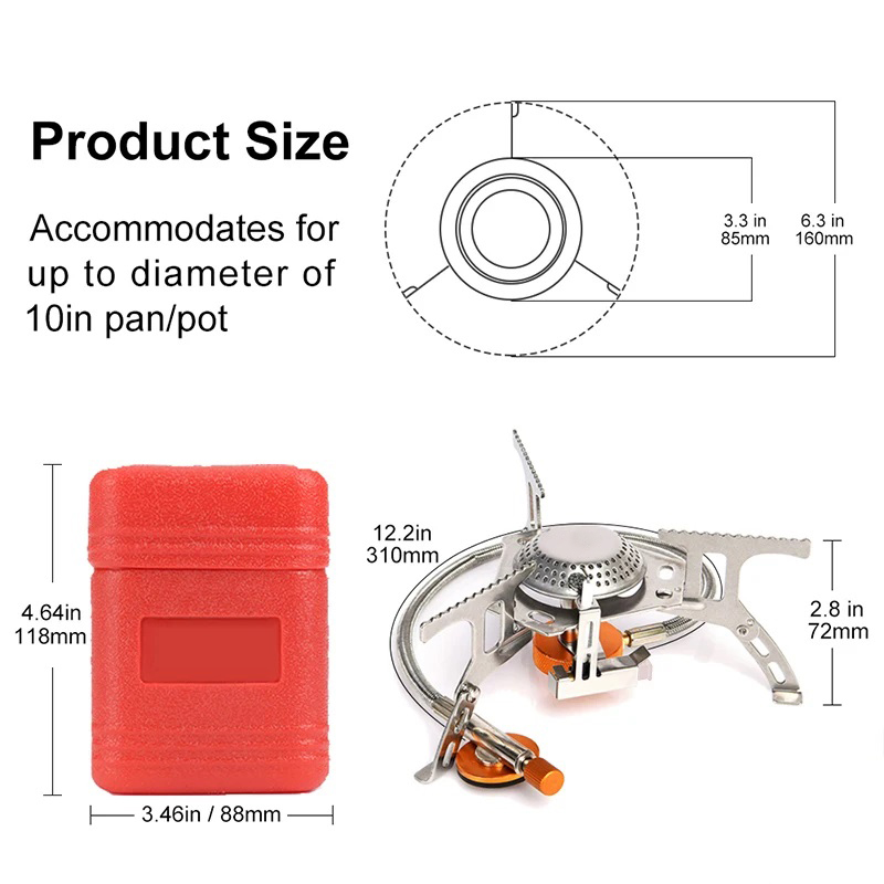 Réchaud à gaz de Camping Porta - Camping Cooking No Gas avis et prix