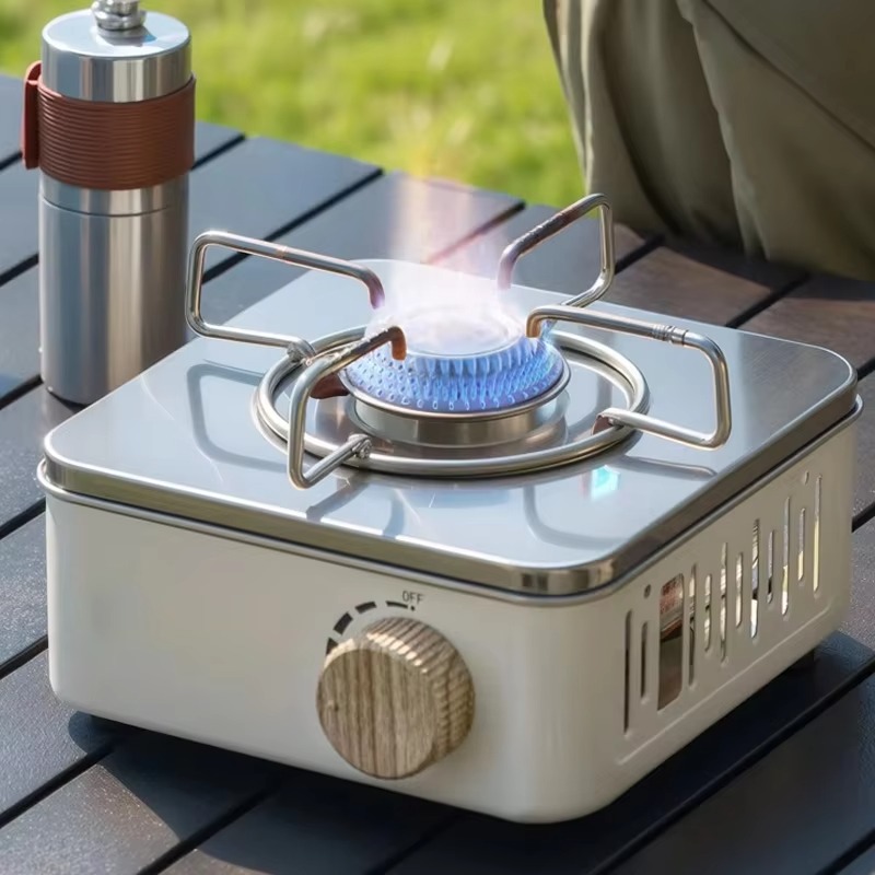 Mini réchaud à gaz de camping  - Camping Cooking No Gas avis et prix