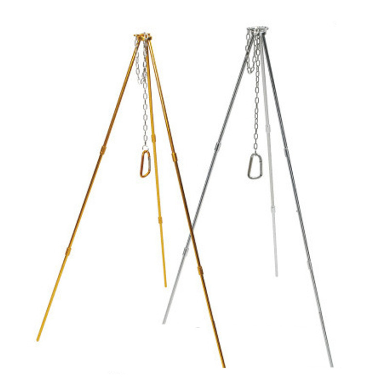 Trépied de camping en plein ai - Camping Hanging Cooking Pot avis et prix