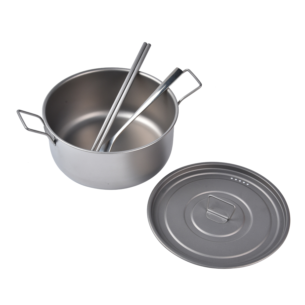 Pot suspendu pour camping en p - Camping Hanging Cooking Pot avis et prix
