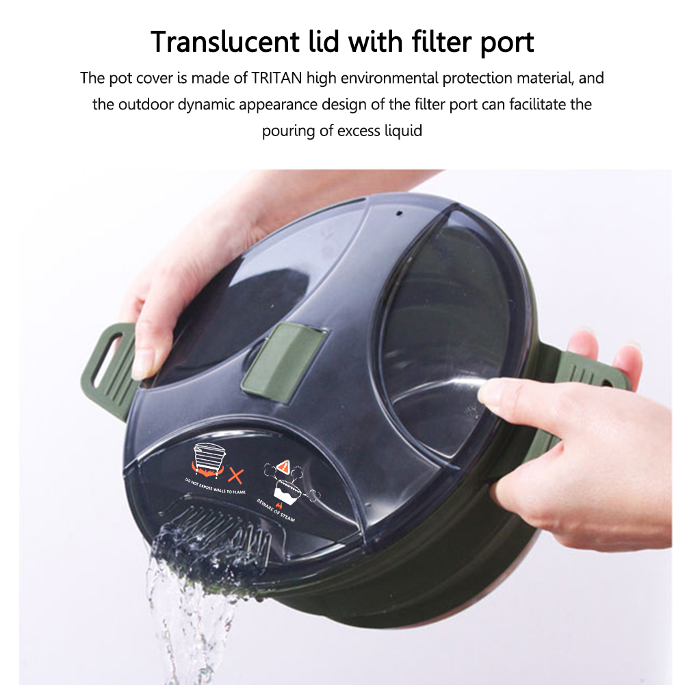 Bouilloire pliante en silicone - Camping Cooking Hardware avis et prix