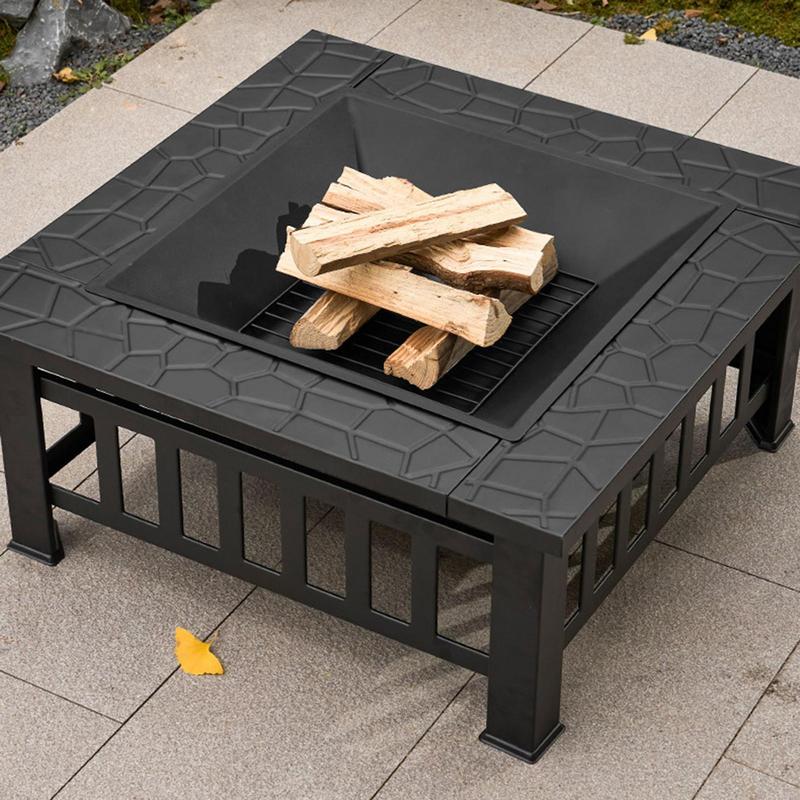 Poêle à bois carré pour campin - Camping Cooking Wood Stove avis et prix