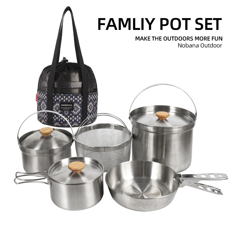 NOBANA plus récent ensemble de - Camping Cooking Hardware avis et prix