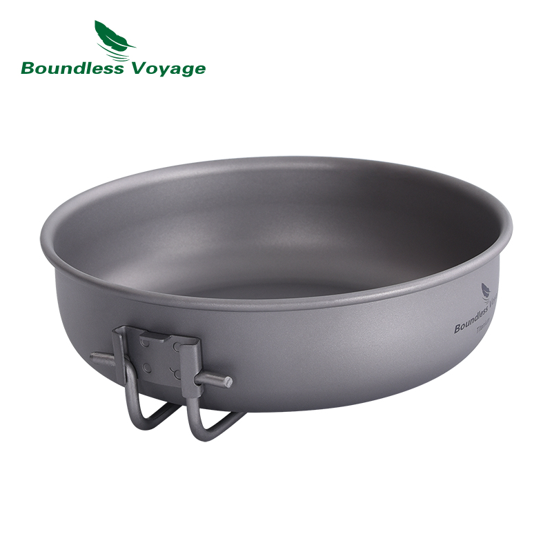 Poêle à frire en titane ultral - Camping Cooking Sets avis et prix