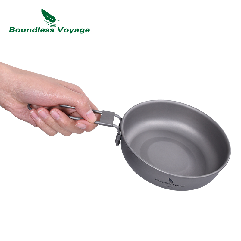 Poêle à frire en titane ultral - Camping Cooking Sets avis et prix