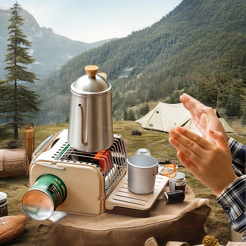 Réchaud à gaz de camping 1200W - Camping Cooking No Gas avis et prix