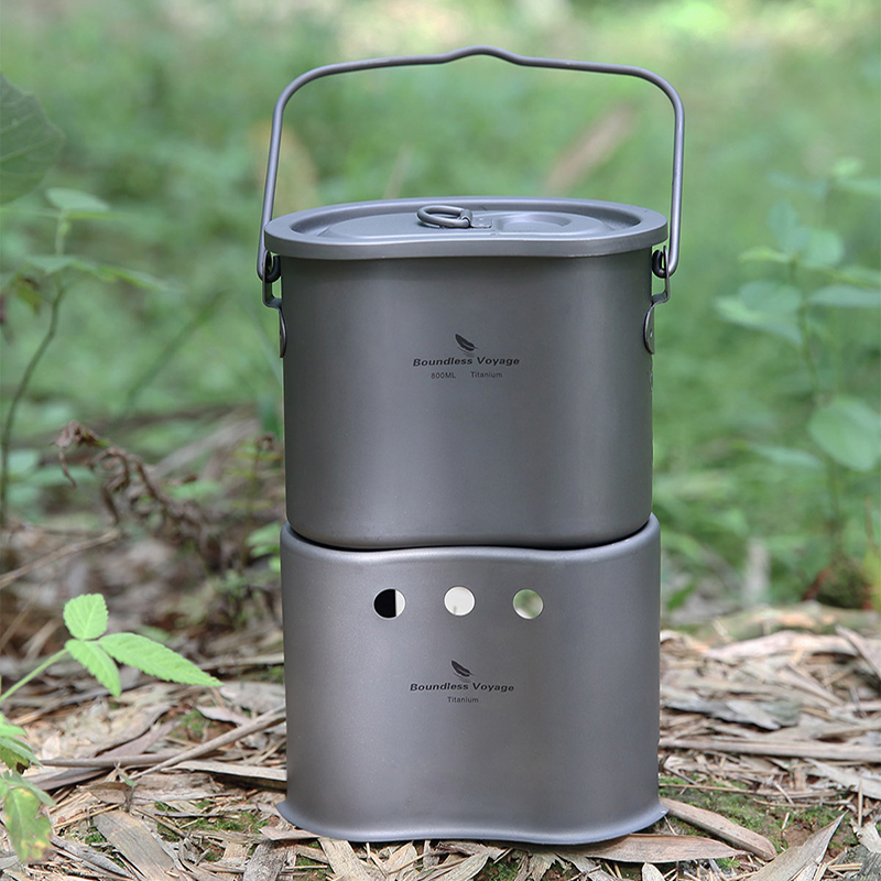Boundless Voyage-Ensemble d'us - Camping Hanging Cooking Pot avis et prix