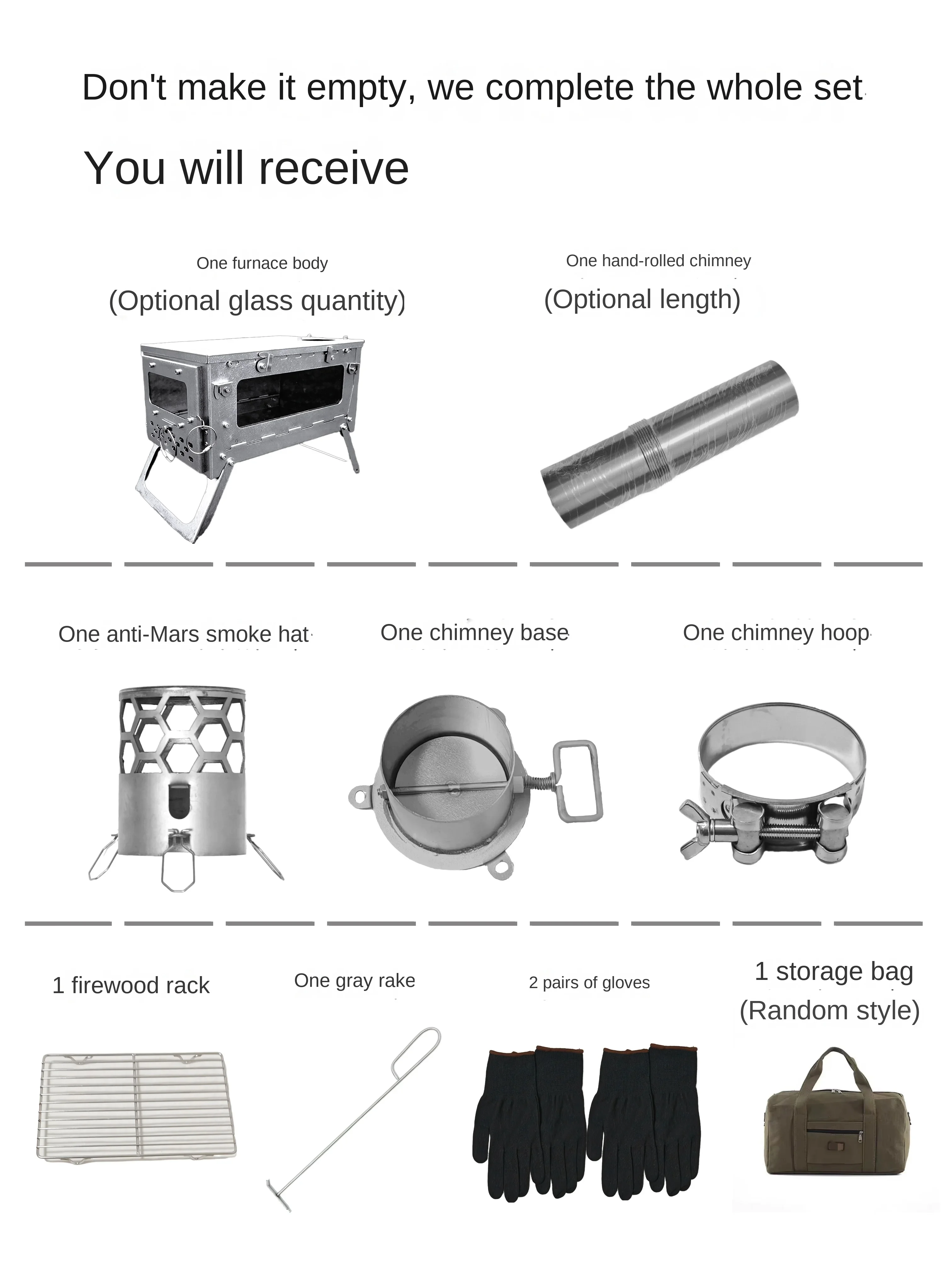 WT Star-Poêle à bois de chauff - Camping Cooking Gazebo avis et prix