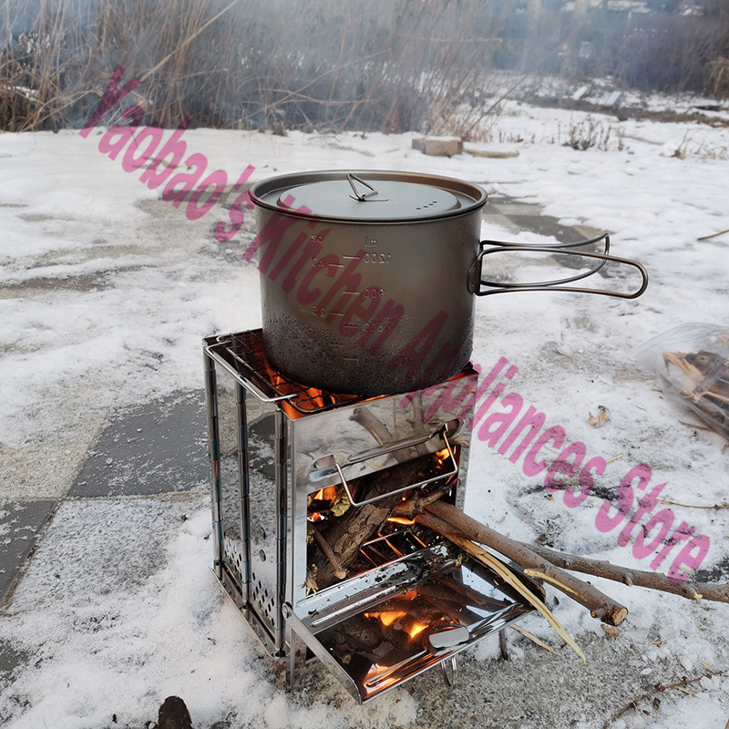 Réchaud à bois démontable et p - Camping Cooking Wood Stove avis et prix