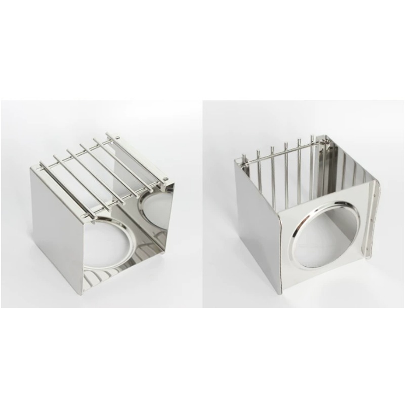 Support carré en acier inoxyda - Camping Cooking Hardware avis et prix