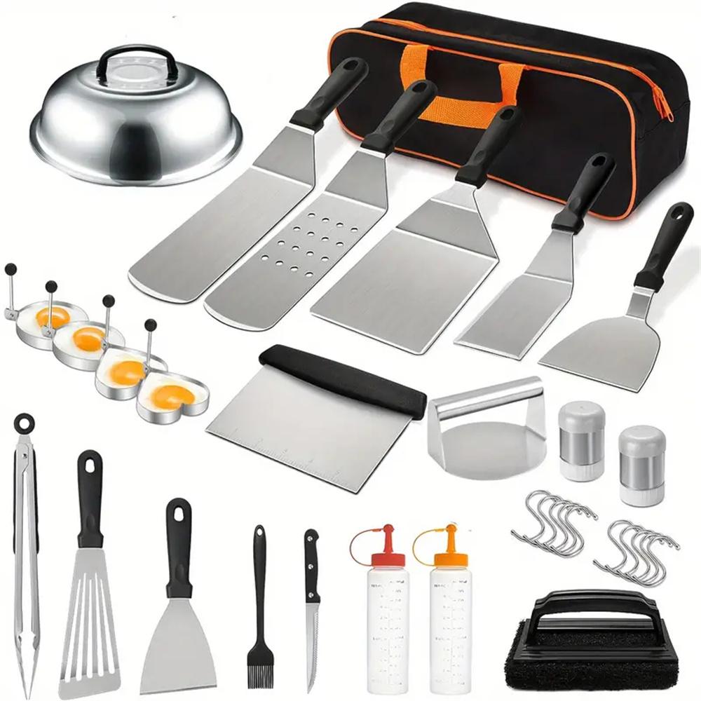Kit d'accessoires pour plancha - Camping Cooking Set Large avis et prix