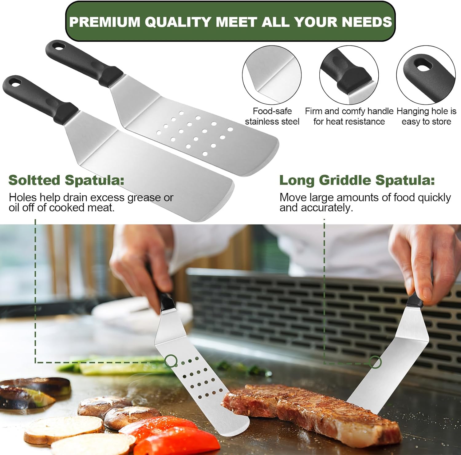 Kit d'accessoires pour plancha - Camping Cooking Set Large avis et prix