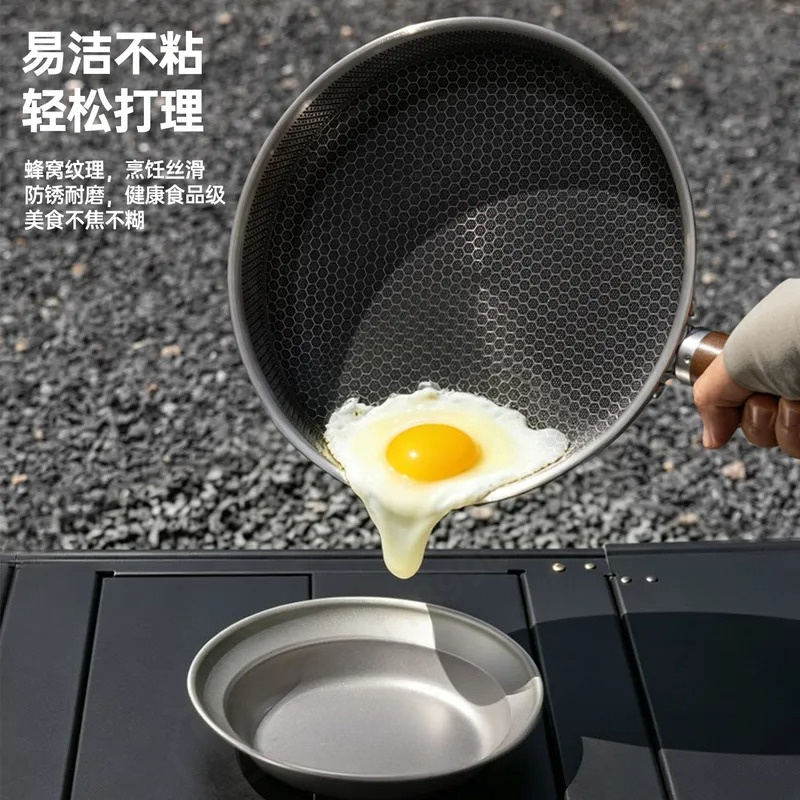 Ensemble de casseroles de camp - Camping Cooking Set Large avis et prix