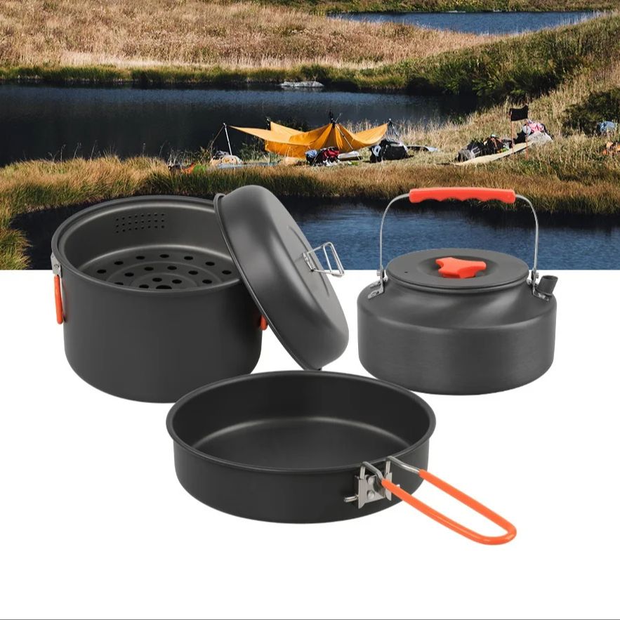 Ensemble d'ustensiles de cuisi - Camping Cooking Sets avis et prix