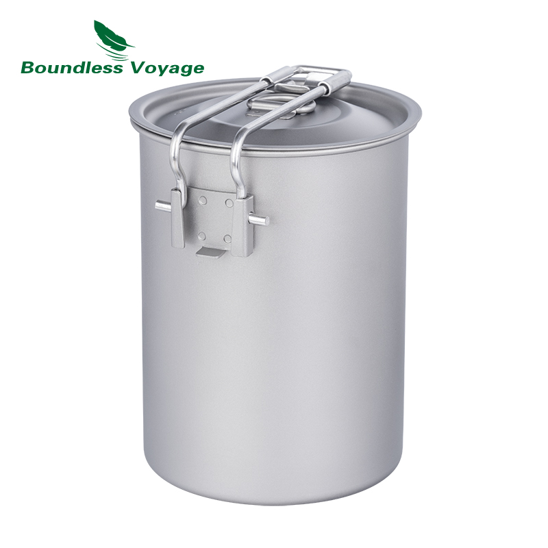 Boundless Voyage – Pot en tita - Camping Cooking Pot With Lid avis et prix