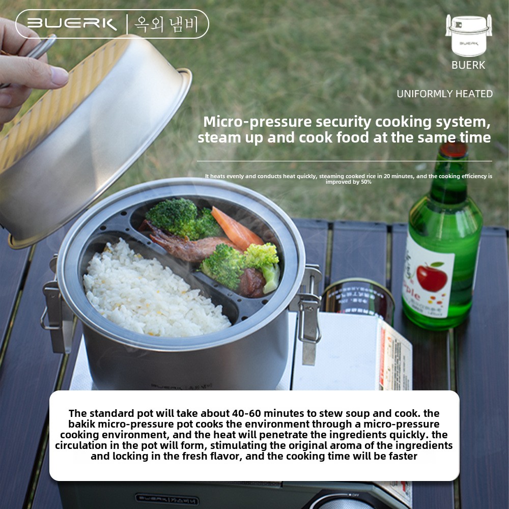 Ensemble de cuisine de camping - Camping Cooking Set Large avis et prix