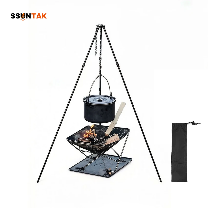 SSUNTAK Support de cuisson por - Camping Hanging Cooking Pot avis et prix