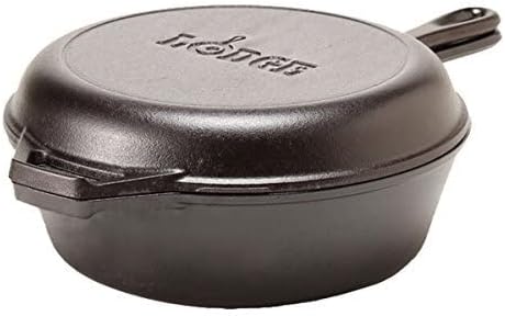 Casserole combinée 2-en-1 en f - Skillet Cast Iron Camp avis et prix