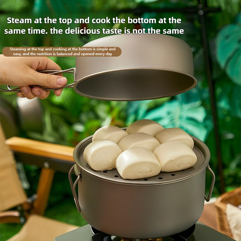 Ensemble de casseroles d'extér - Camping Cooking Set Lightweight avis et prix
