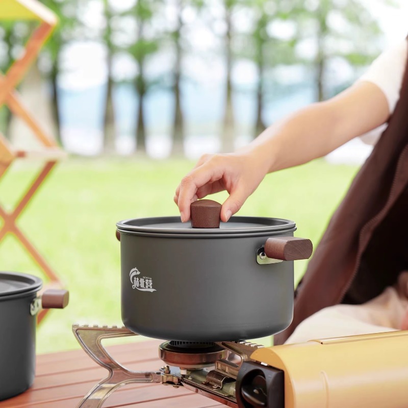 Ensemble de casseroles de camp - Camping Cooking Set Large avis et prix